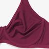 Plus Size Lingerie Set for Women Big Size Wired Underwear Set Plain Unlined Thin Bra and Panty Set 85C-110D