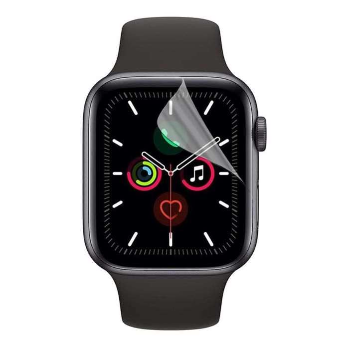 Screen Protector for Watch Series 5 - 40mm [6 Pack] Ultra Thin Resistant Protective Plastic Film Phonillico