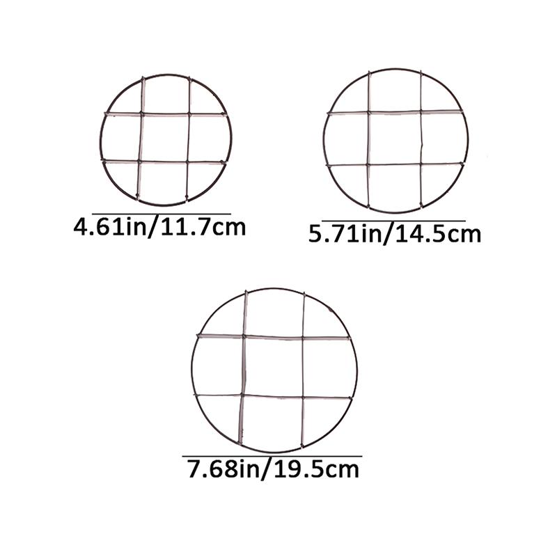 5Pcs Flower Pot Tray Anti Rot Root Plastic Saucer Bracket Drip Plant Flowerpot Tray Garden Flower Pot Hole Mesh Pad Supplies