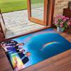 Crystal Velvet Rug Soft Non Slip Indoor Floor Mat Home DecorColdplay