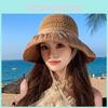 Summer Sun Protection Hat With Wide Brim For Outdoor Travel And Fashion Style
