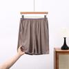 New High-waisted Wide-leg Short Pants for Women, Suitable for Summer As Outerwear, Comfortable Casual Loose-fit Plus-size Pajama Pants