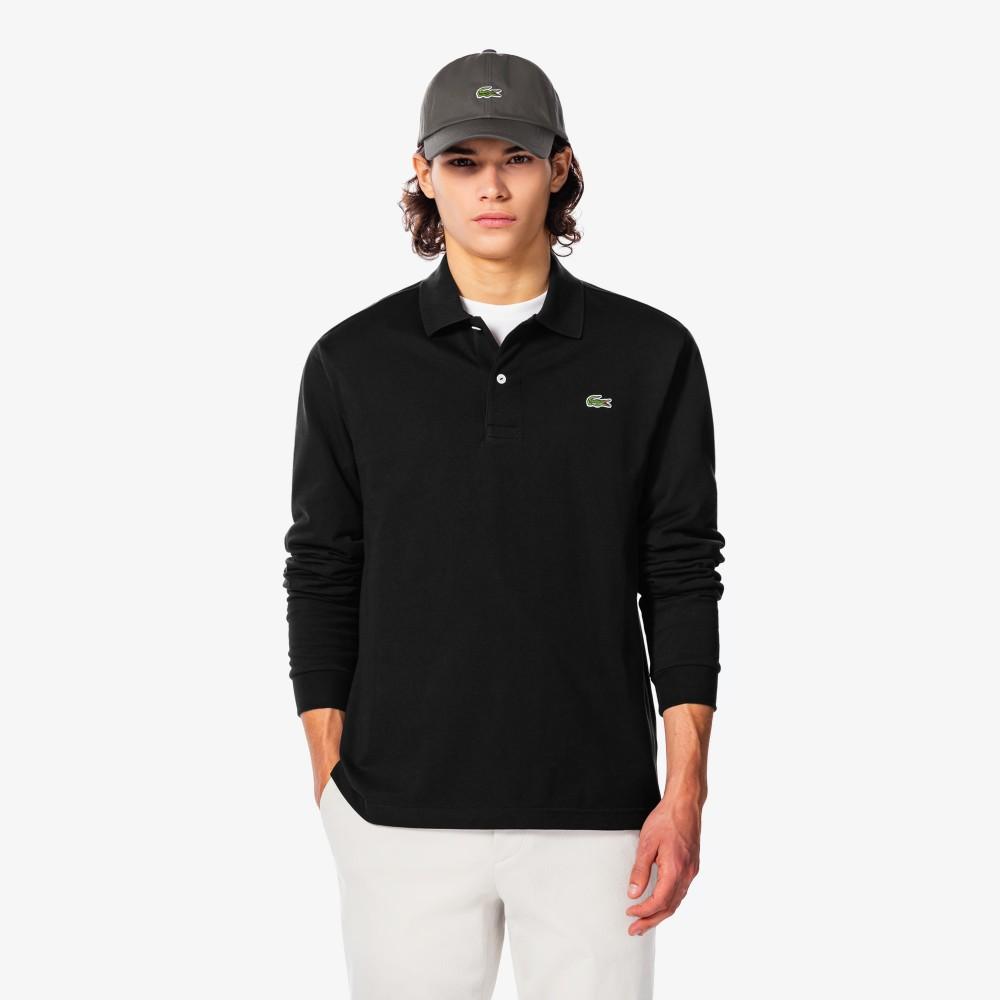 [Lacoste] Мужская базовая рубашка-поло с длинным рукавом, французский regular fit PH732E-55N031 3