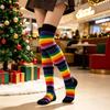 Fingerless Gloves Arm Warmers Over-the-Knee Socks Halloween Costume Matching Thigh High Socks and Arm Sleeves, One Coordinated Set for Themed Setting,