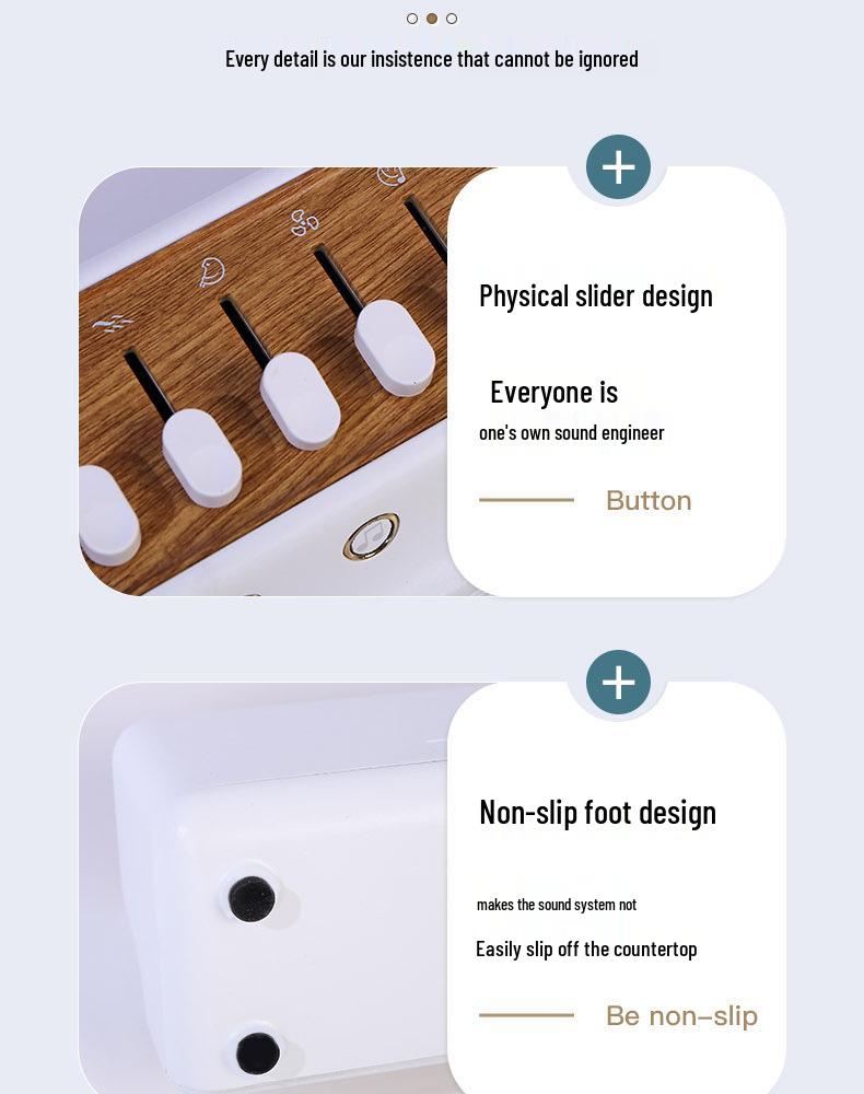 2025 Natural Sound Wireless Bluetooth Speaker for Outdoor and Home Use