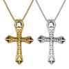 Hot Selling Trendy Cross Pendant Necklace Retro European American Hip-hop Niche Totem Unisex
