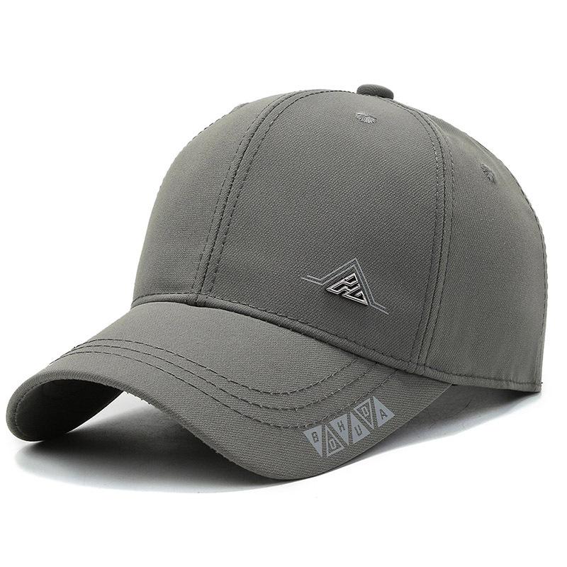 Hat Men's Shade Baseball Cap Women's Spring and Autumn Trend Brand Versatile Hat Printed Cotton Polyester Casual Hat Dome Sun Hat