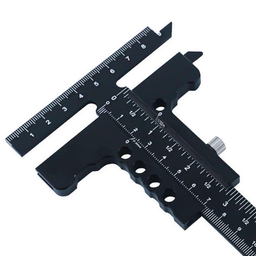 Woodworking Multifunctional Caliper Carpentry Tool Slide Caliper for Home