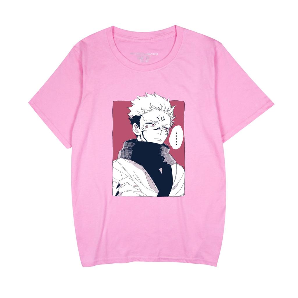Jujutsu Kaisen Shirts Round Neck Short Sleeve Funny Clothes Jujutsu Kaisen Printed Unisex T-Shirt