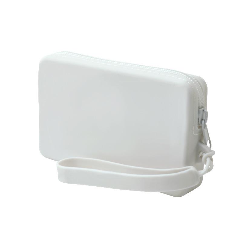 Large Capacity Portable Silicone Travel Organizer Bag for Electronics 13x8x2.5 cm