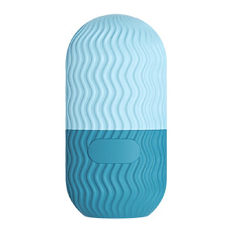 Beauty Lifting Contouring Tools Massager Skin Beauty Makeup Care Tool Wave Style Silicone Ice Facial Roller Skin Care