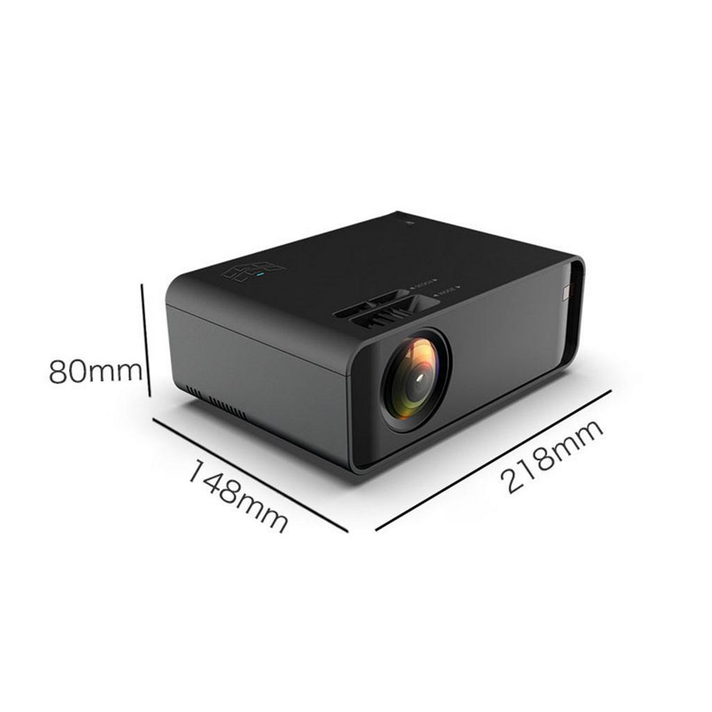 218*148*80mm 55W HD 1080P 2300 Lumens support Full LED Projector HIFI Stereo Home Theater Mini HD Projector