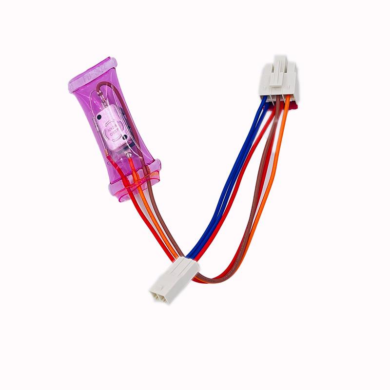 1Pcs Refrigerator Defrost Thermostat N12-5 Action Ac250V 10A Bimetal Defrost Thermostat Temperature Control Short Line 11Cm