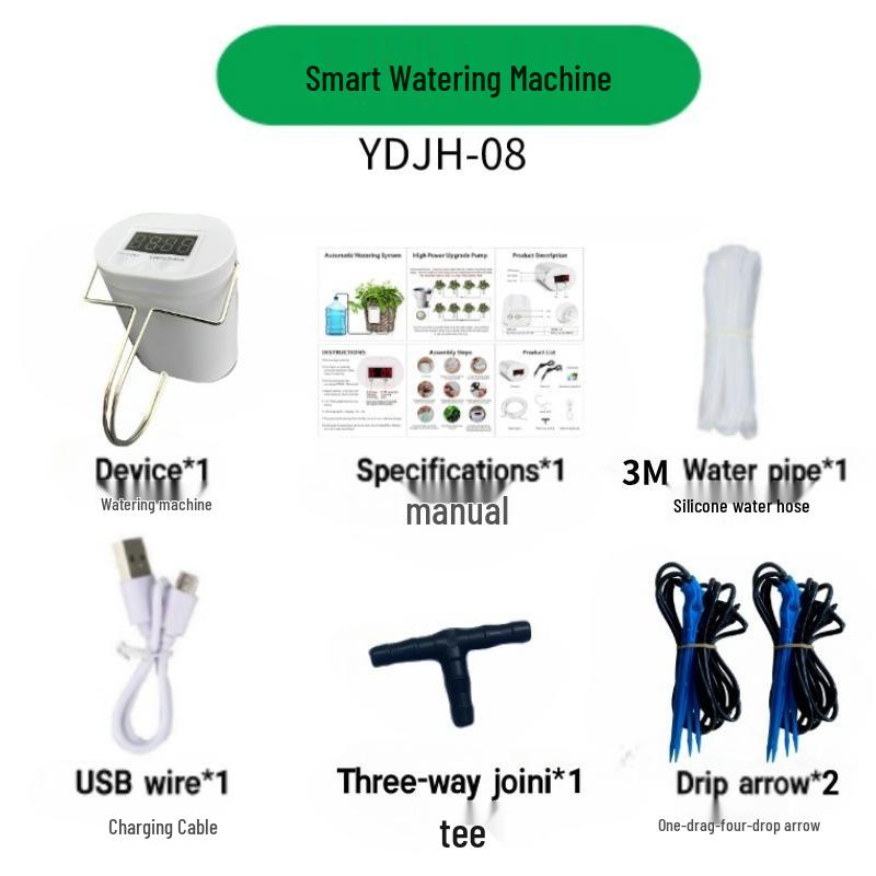 Dispozitiv Inteligent de Udare Automată: Sistem de Irigare Controlat de Temporizator pentru Plante la Ghiveci și de Grădină