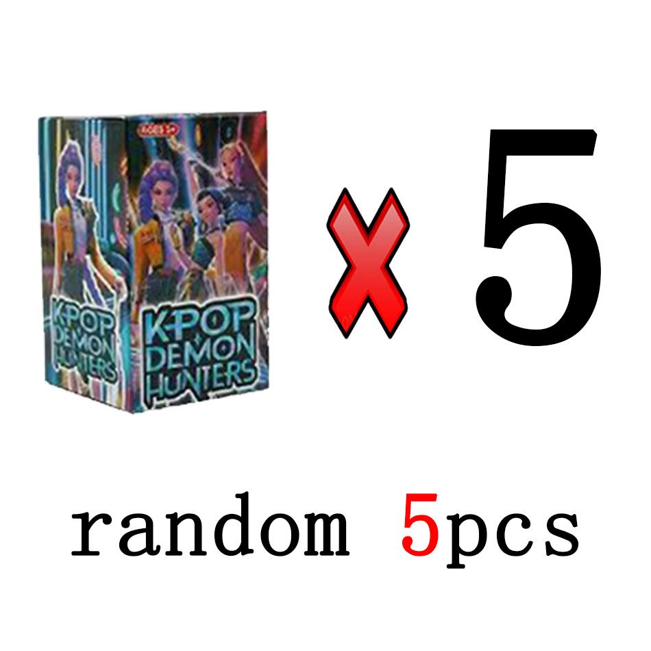 Anime Kpop Demon Hunters blind box Action Figure Toys Derpys Tiger Ranimeumi Mira Zoey Sussy Figurine Doll For Fans Gift