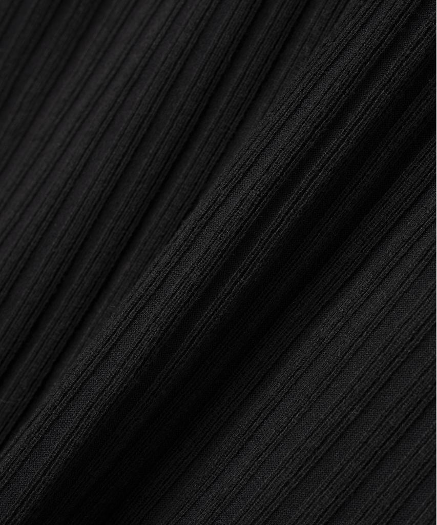MILLO ARCHIVE Draft Henley Neck Knit [Black]