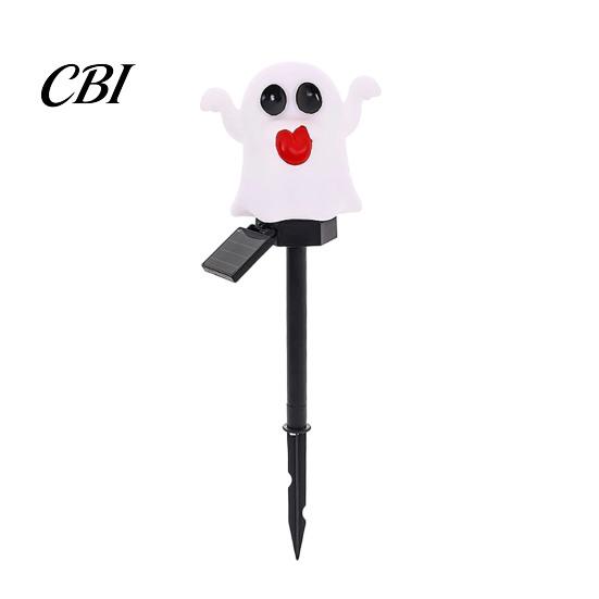 Solar Powered Path Lights Halloween Pumpkin Light, Ghost Garden Stake Waterproof Stakes LED Pathway Light for Yard Patio Lawn Decor Decorations