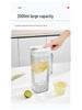 Large Capacity Flip-Top Plastic Water Jug for Refrigerator Door - Ideal for Juice, Tea, Cold Brew, and Ice-Drip.