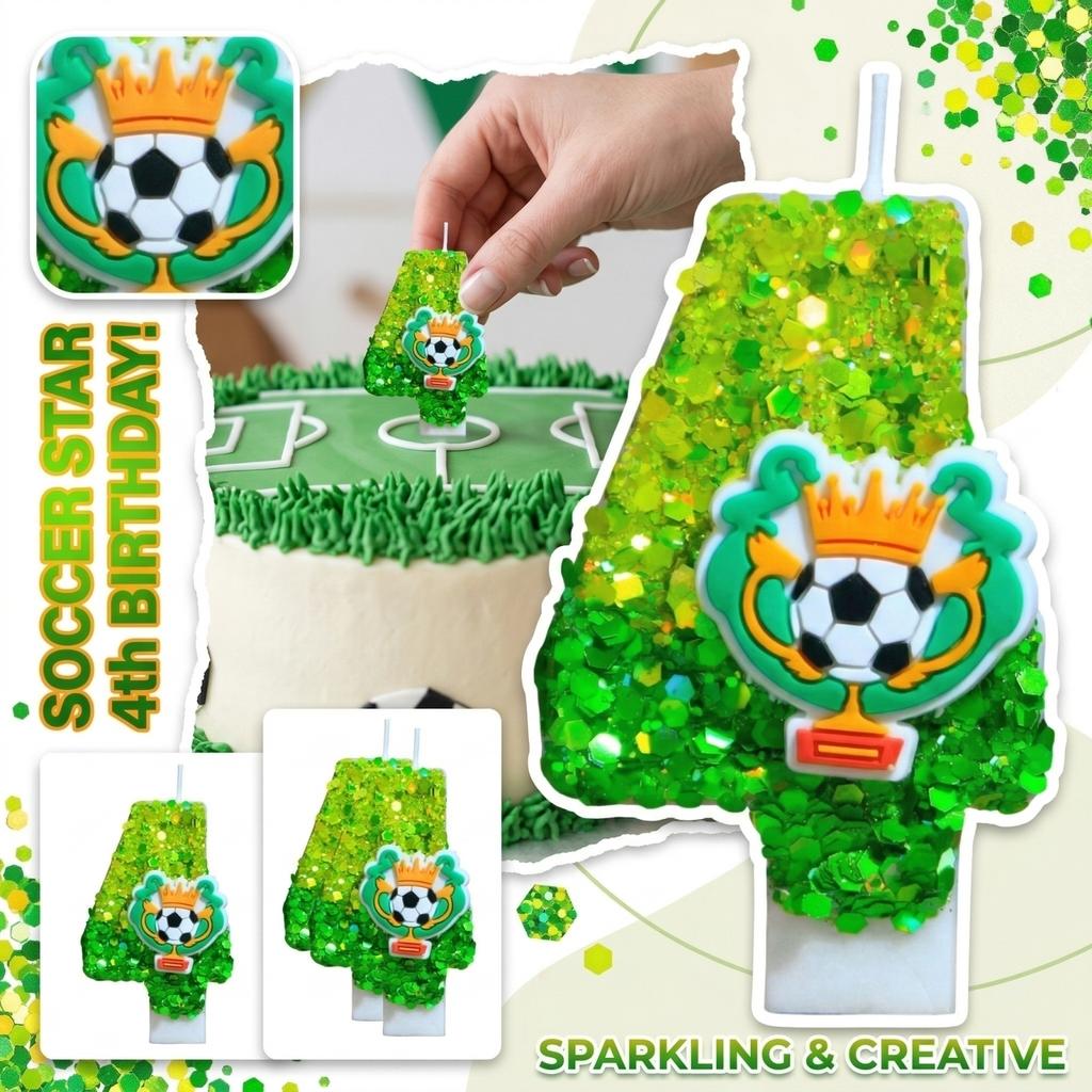 Fashion Cartoon Creative Birthday Candles Party Digital Candles
