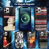 Radiohead R-Rock B-Band Phone Case For iPhone 17,16,15,14,13,12,11,Pro,Max,Plus,Mini,Magsafe,Magnetic Wireless Charging Case