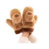Cute Capybara & Rabbit Winter Plush Mittens for Girls