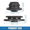 A ABSOPRO Radiator Bracket Mount Bushing Cooling Car Radiator Holder for 21507-4M400 21506-4M400