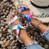 Women's Flat Roman Sandals, Cross Strap Soft Sole Beach Shoes, Plus Size Casual Student Summer Sandals