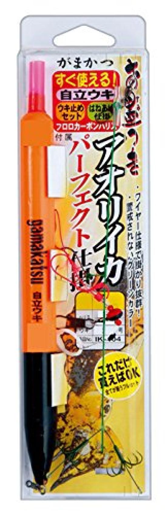 

Сертифицированный Perfect Bigfin Reef Squid Rig от Gamakatsu IK104 (2L). 45554-4-0-07 оранжевый