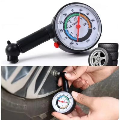 Mini Car Tire Gauge Dial Diagnostic Tool For Car Motorcycle Bicycle Tire Pressure Test Auto Repair Accessories