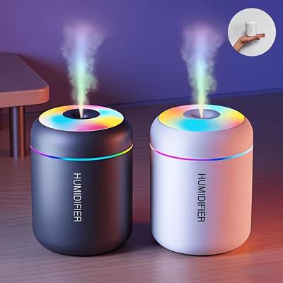 Difuzor de aromaterapie cu uleiuri esențiale Umidificator Difuzor de ceață USB Lumină de noapte LED cu schimbare de culoare Umidificator de aer pentru casă Dormitor Birou