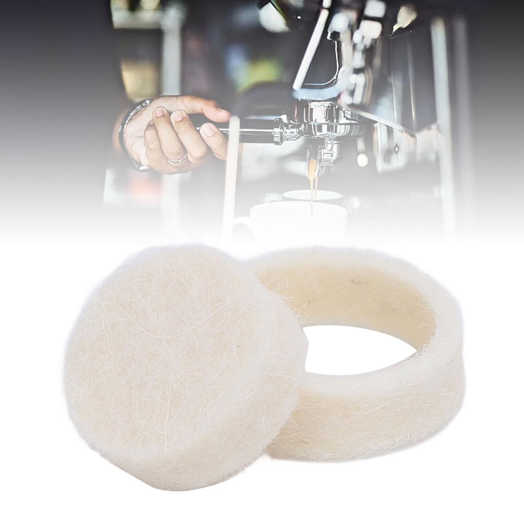 Coffee Machine Felt Washer Wool Sealing Round Soft Felt Washer Replacement for 8 Series Coffee Machines Grinders Accessories