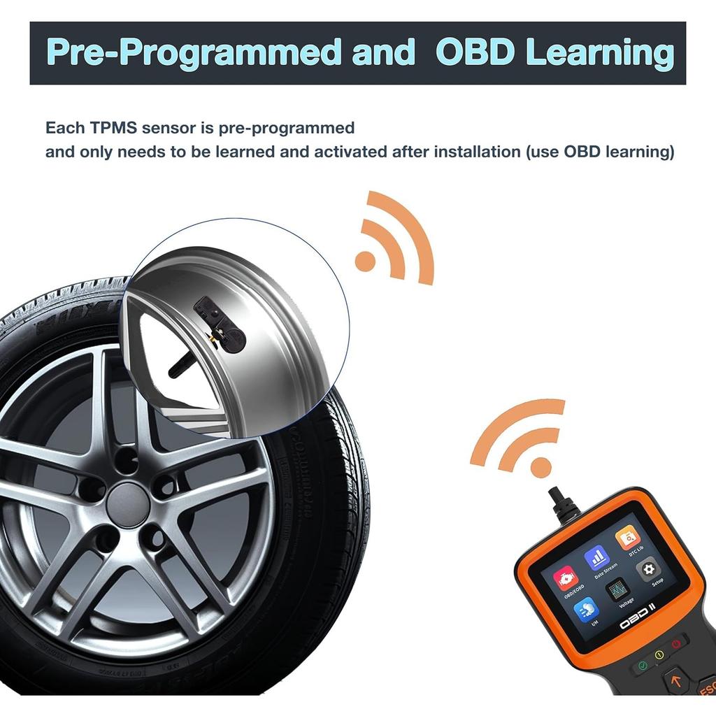 315MHz TPMS Reifendrucksensoren für Ford 2009-2014 F-150 2009-2018 Escape 2010-2016 Fusion & Lincoln MKS Ersetzt # 9L3Z-1A189-A DE8T-1A180-AA