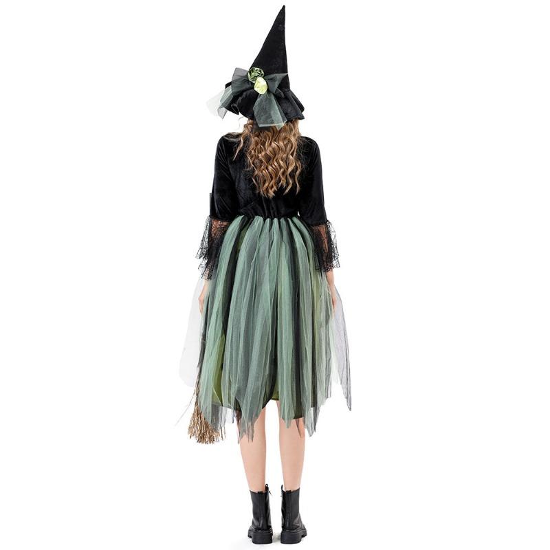 Halloween Der Zauberer von Oz Party Kostüm für Erwachsene Bühnenauftritt Hexe Cosplay Kostüm