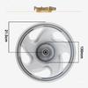 Electric Tricycle Front Wheel: Thickened 325-16 Steel Rim Hub Wind Fire Design