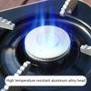 1pc Mini Portable Gas Stove, Outdoor Camping And Picnic Grill, Aluminum Alloy Material, Outdoor Cooking Supplies
