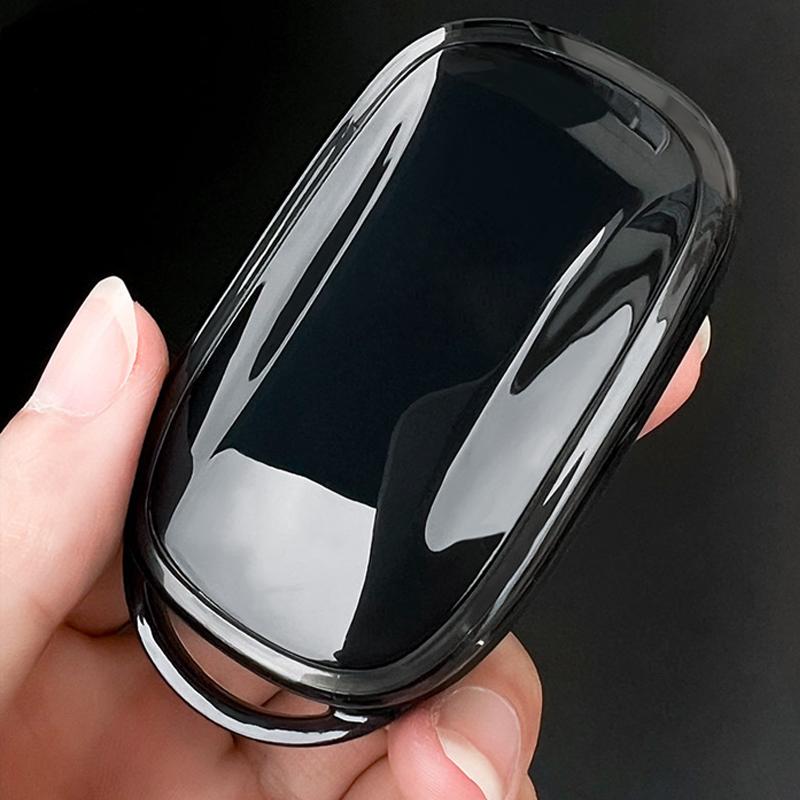 Transparent Black Tpu For Honda Civic Accord Hr-V Cr-V Crv    Remote Car Key Case Cover Fob Bag Keychain Accessories