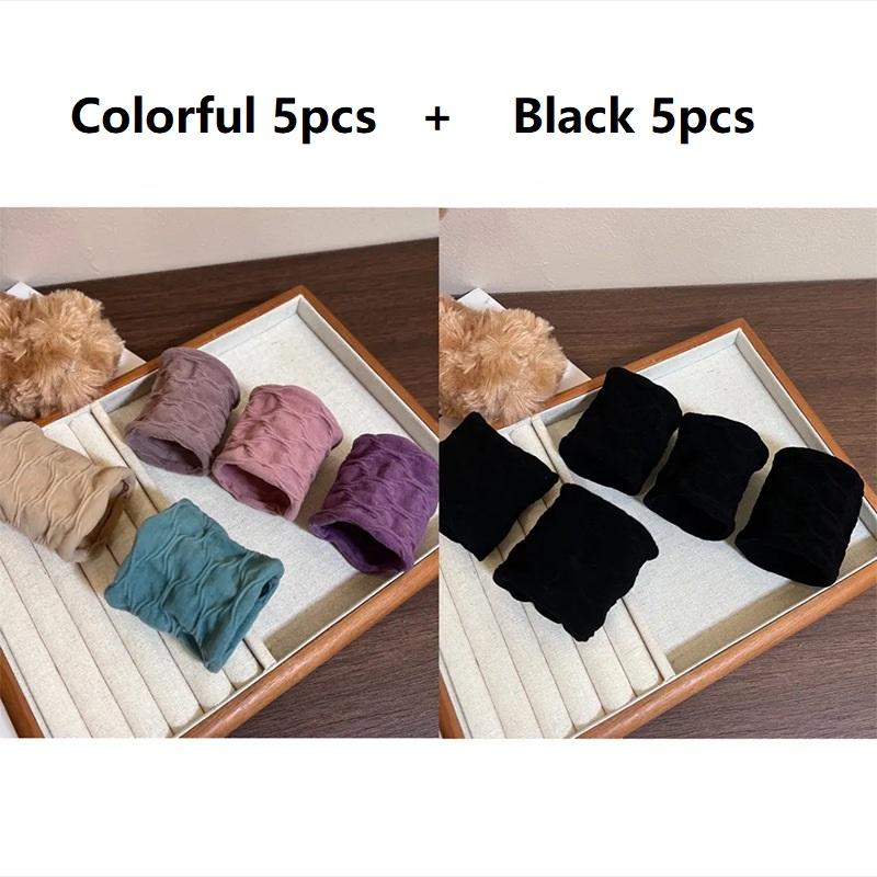 Charm high ponytail High elasticity hair accessory for a girl's that won't damage the hair A hair ring seamless hair band an elegant ultra-wide