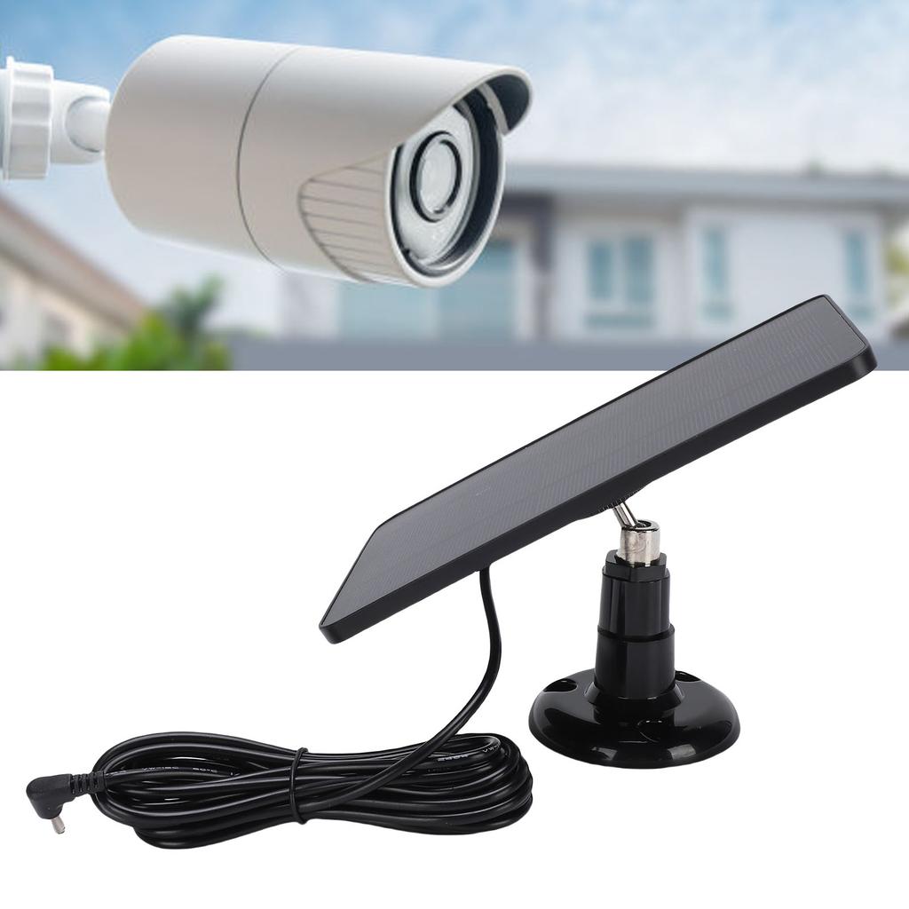 Security Camera Solar Panel Energy Saving High Effciency 4W Solar Panel   with Bracket for Outdoor
