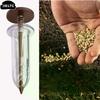 2Pcs Garden Sower Planter Mini Manual Seeder Dispenser For Seeding Flower Pot Flower Bed Gardening Seeder Tool