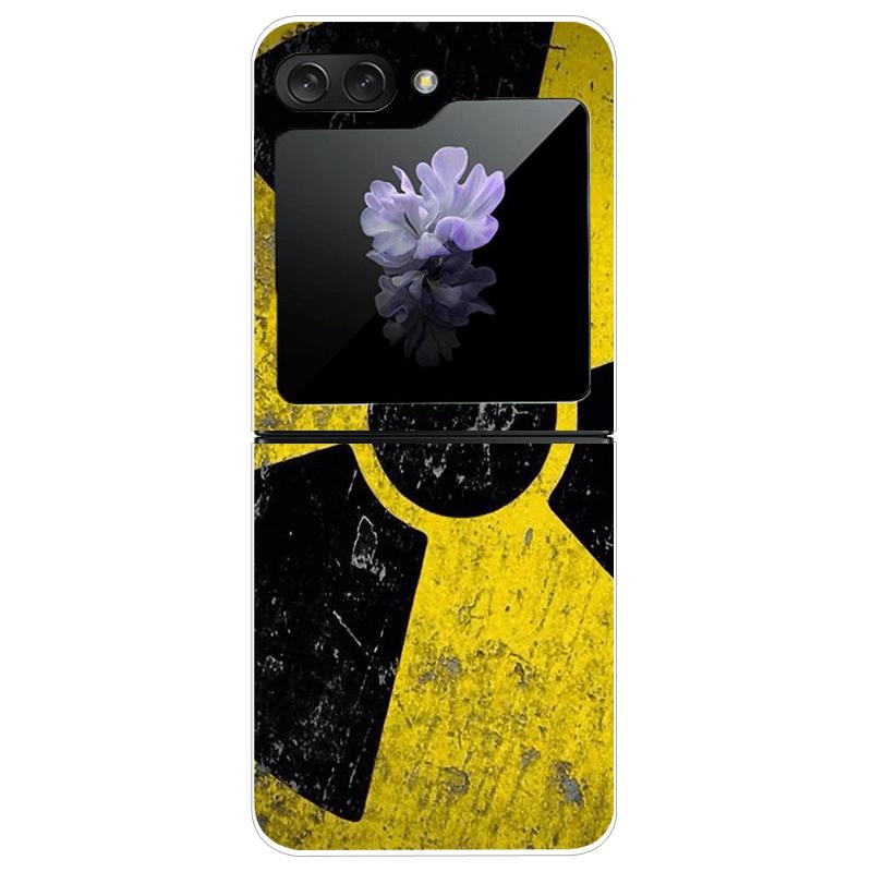 For Samsung Z Flip7 Cases Flip 7 Hard PC Transparent Phone Cover For Samsung Galaxy ZFlip 7 Cool Luxury Clear Shockproof Case