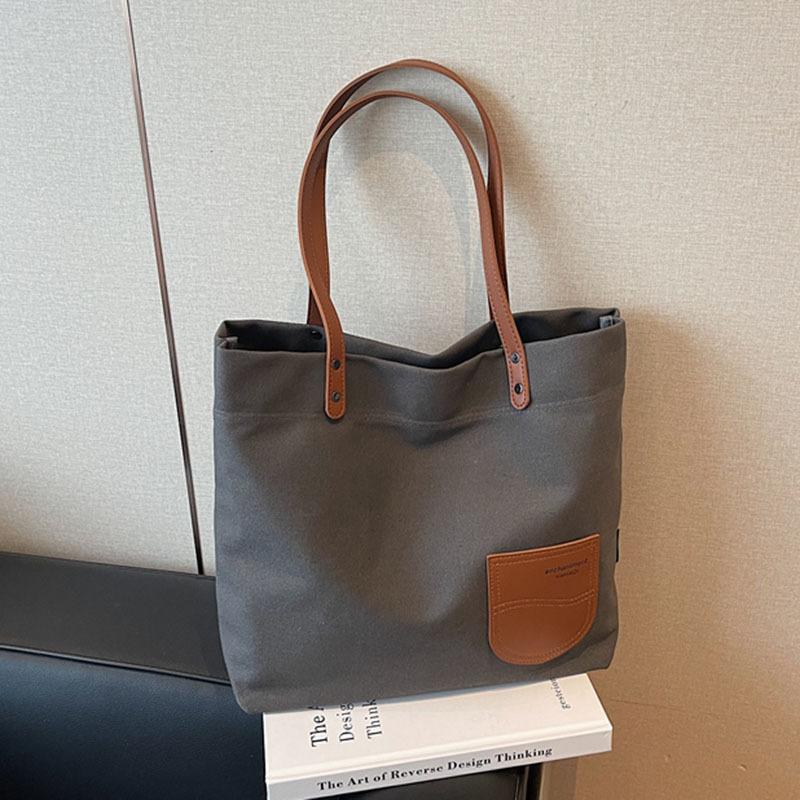 Large-capacity Tote Bag, Simple and Lightweight Shoulder Bag, Women's Autumn New Casual Shoulder Bag