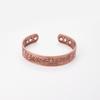 Retro Red Copper Magnetic Bracelet Bangle with Flying Eagle Design - Men's Jewelry