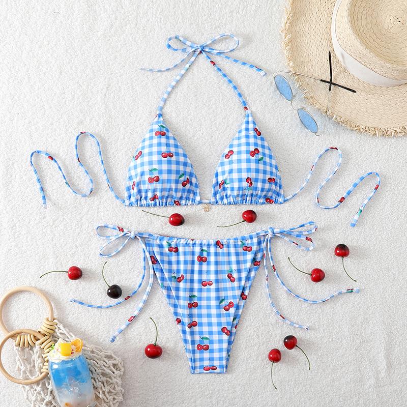 Sexy Micro Bikini Women Swimsuit 2026 Two-piece Thong Bikinis Sets Lace Up Beach Wear Female Swimwear for Woman Bathing Suits