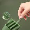 Barbecue BrushSilicone Oil Bottle Oil Can Brush Baking Brush Oil Can Brush Kitchen and Household Silicone Oil Brush Silicone with Bottle