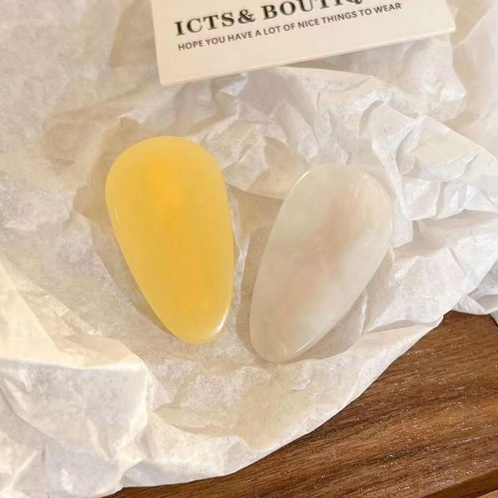 

Elegant French Hair Clip Side Clamp Acetic Acid Duckbill Clip Fashion Hair Styling Style D