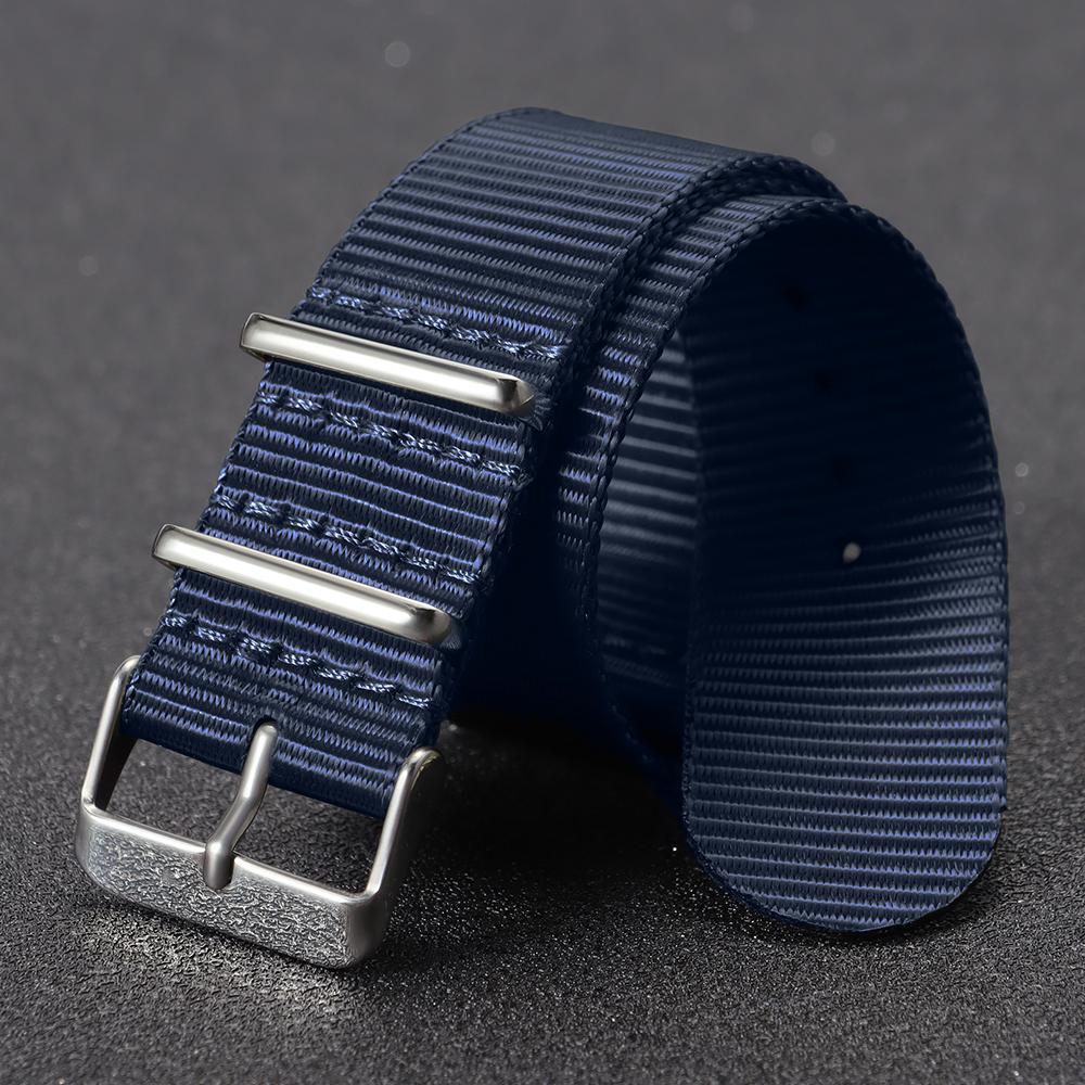 18mm 20mm 22mm Soft Nylon Universal Strap Watch Band Comfortable Watch Strap for Men Women Nylon Army Sport Watchband Belt