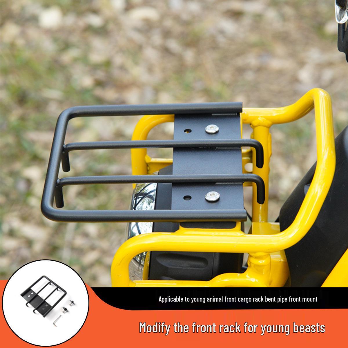 Honda Cub CC110 Передний багажник Изогнутая трубка Кронштейн Аксессуары