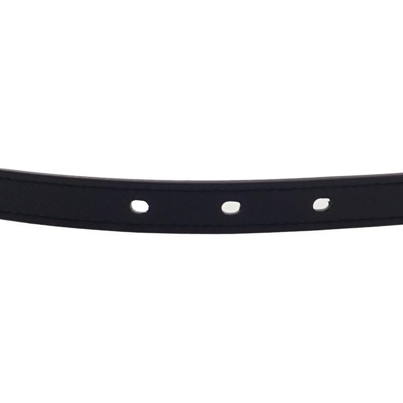 HERMES  H081087  belt black Epsom Women