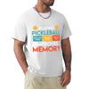 Playing Pickleball Improves Memory Pickleball Tshirt Work Daily Short Sleeve Top