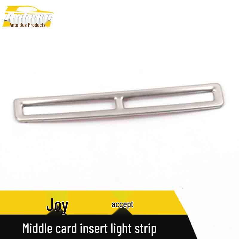 Verna Stainless Steel Dashboard Decorative Frame & Card Insert Accessory